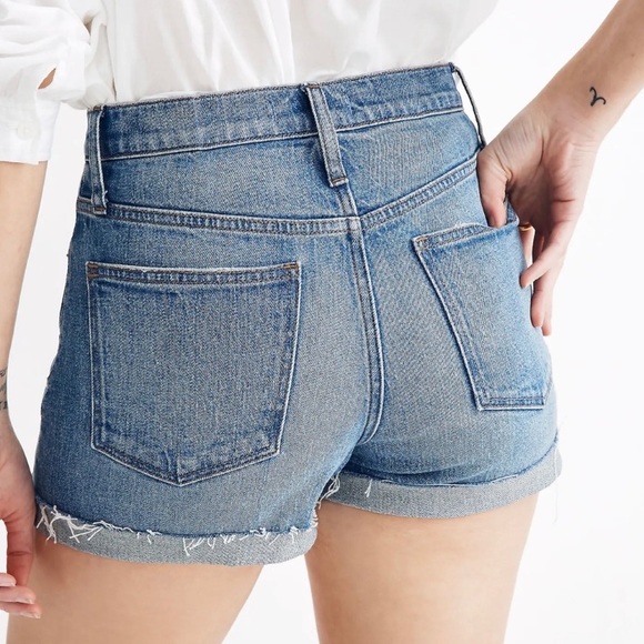🐲💙 Madewell High-Rise Denim Shorts - Picture 9 of 11